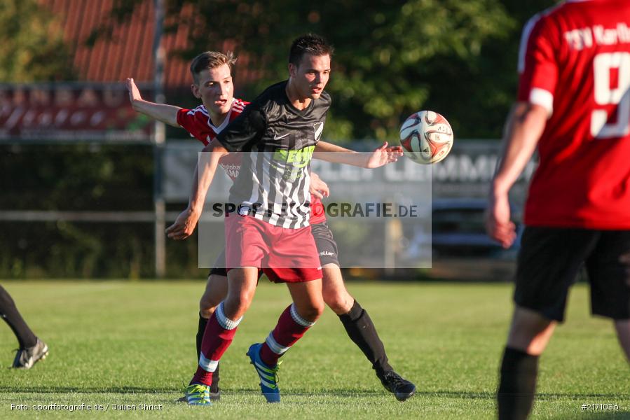 Andreas Köhler, Christoph Seeger, Fussball, 24.08.2016, Kreisliga Würzburg, TSV Karlburg II, TSV Retzbach - Bild-ID: 2171036 Andreas Köhler, Christoph Seeger, Fussball, 24.08.2016, Kreisliga Würzburg, TSV Karlburg II, TSV Retzbach - Bild-ID: 2171036