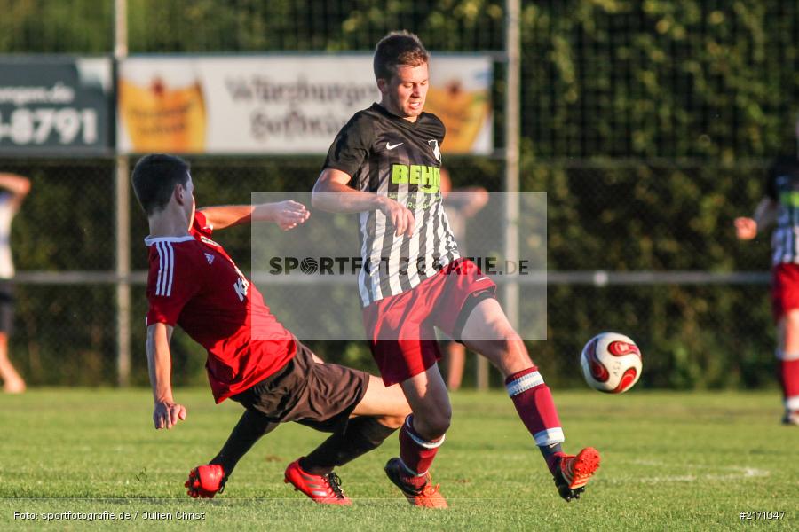 Tobias Hehrlein, Fussball, 24.08.2016, Kreisliga Würzburg, TSV Karlburg II, TSV Retzbach - Bild-ID: 2171047