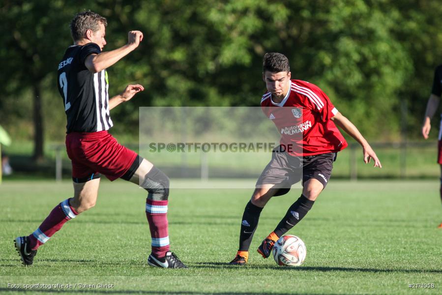 Jan Wabnitz, Felix Zull, Fussball, 24.08.2016, Kreisliga Würzburg, TSV Karlburg II, TSV Retzbach - Bild-ID: 2171058