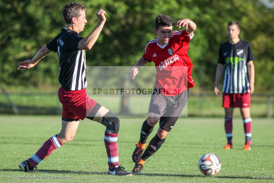 Jan Wabnitz, Felix Zull, Fussball, 24.08.2016, Kreisliga Würzburg, TSV Karlburg II, TSV Retzbach - Bild-ID: 2171059