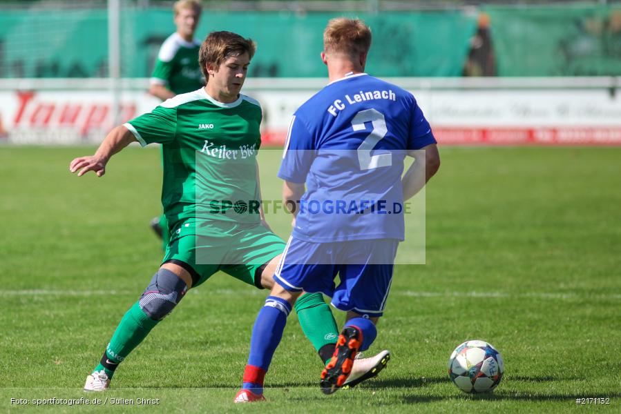 Fussball, 28.08.2016, Bezirksliga Ufr. West, FC Blau-Weiss Leinach, FV Karlstadt - Bild-ID: 2171132
