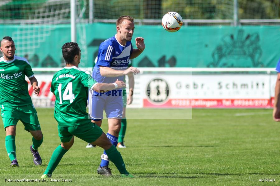 Fussball, 28.08.2016, Bezirksliga Ufr. West, FC Blau-Weiss Leinach, FV Karlstadt - Bild-ID: 2171140 Fussball, 28.08.2016, Bezirksliga Ufr. West, FC Blau-Weiss Leinach, FV Karlstadt - Bild-ID: 2171140