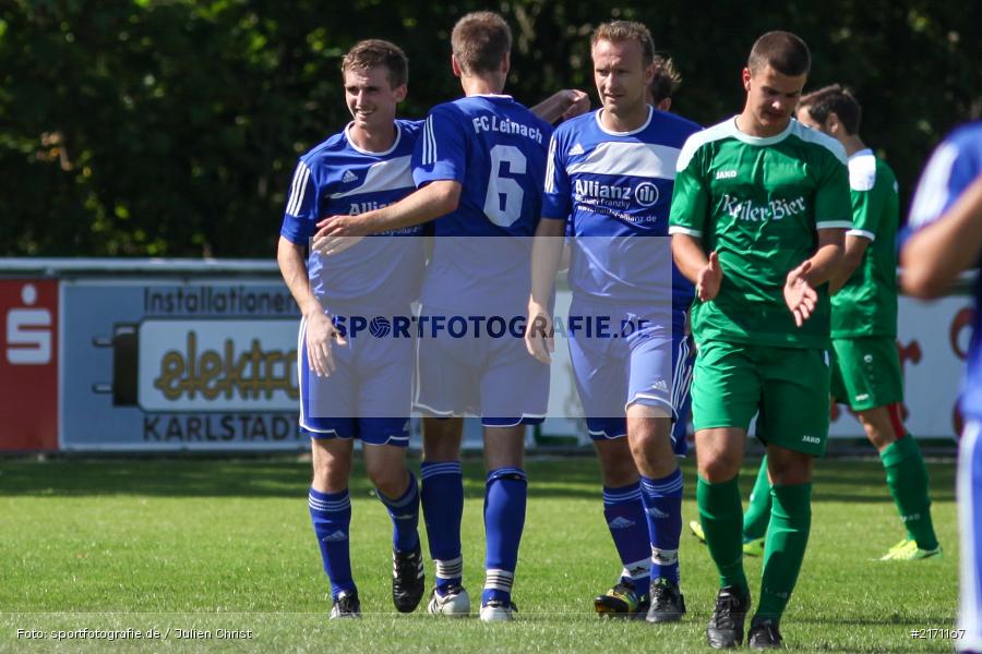Fussball, 28.08.2016, Bezirksliga Ufr. West, FC Blau-Weiss Leinach, FV Karlstadt - Bild-ID: 2171167