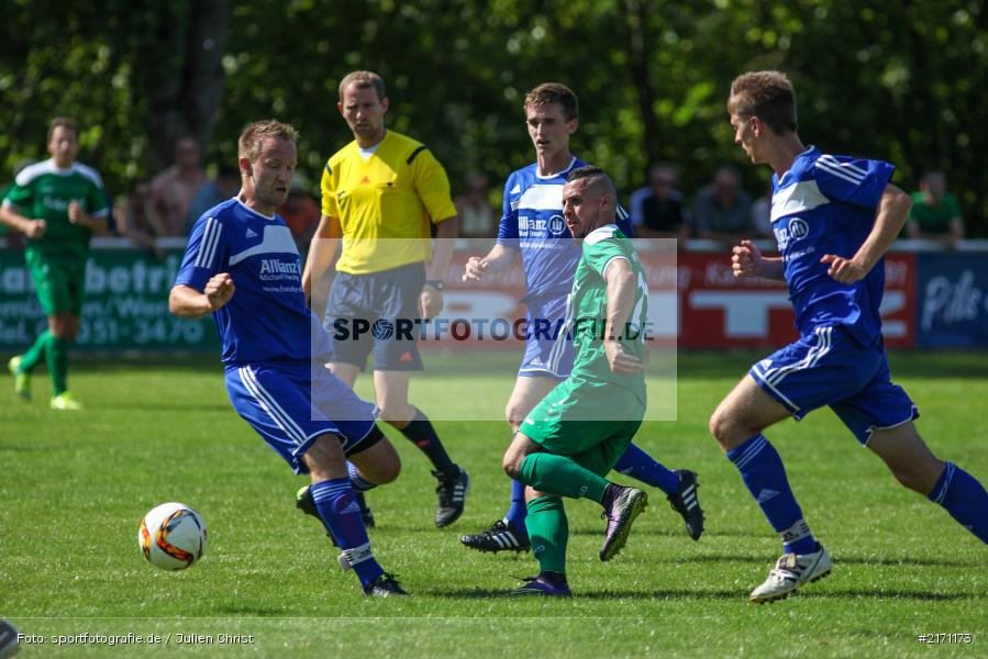 Fussball, 28.08.2016, Bezirksliga Ufr. West, FC Blau-Weiss Leinach, FV Karlstadt - Bild-ID: 2171173