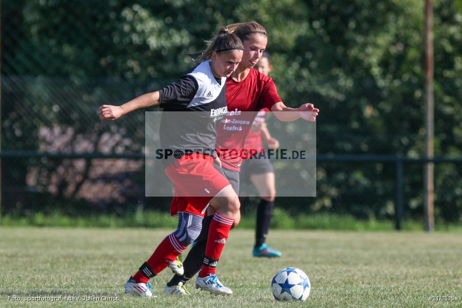 Michelle Herbeck, Vanessa Weimer, Fussball, 11.09.2016, Landesliga Nord, FVgg Kickers Aschaffenburg, FC Karsbach - Bild-ID: 2171318