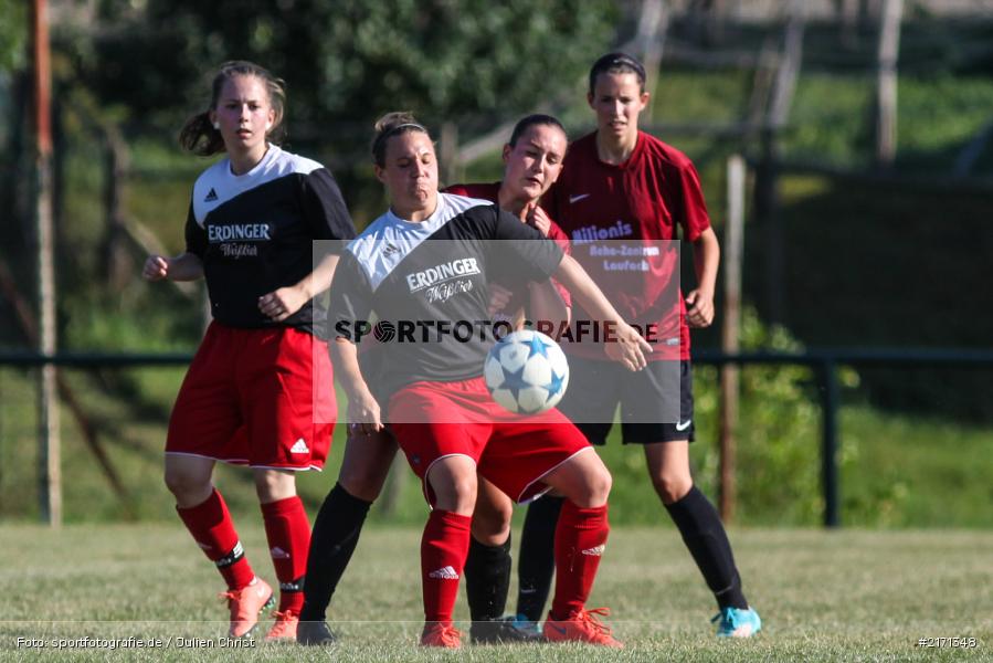 Vanessa Blum, Steffi Kneitz, Fussball, 11.09.2016, Landesliga Nord, FVgg Kickers Aschaffenburg, FC Karsbach - Bild-ID: 2171348