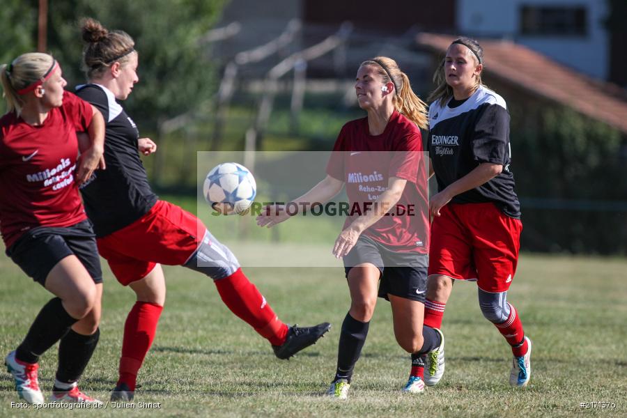 Laura Rosenberger, Michelle Herbeck, Fussball, 11.09.2016, Landesliga Nord, FVgg Kickers Aschaffenburg, FC Karsbach - Bild-ID: 2171376