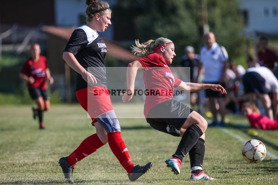 Elena Martin, Laura Rosenberger, Fussball, 11.09.2016, Landesliga Nord, FVgg Kickers Aschaffenburg, FC Karsbach - Bild-ID: 2171398