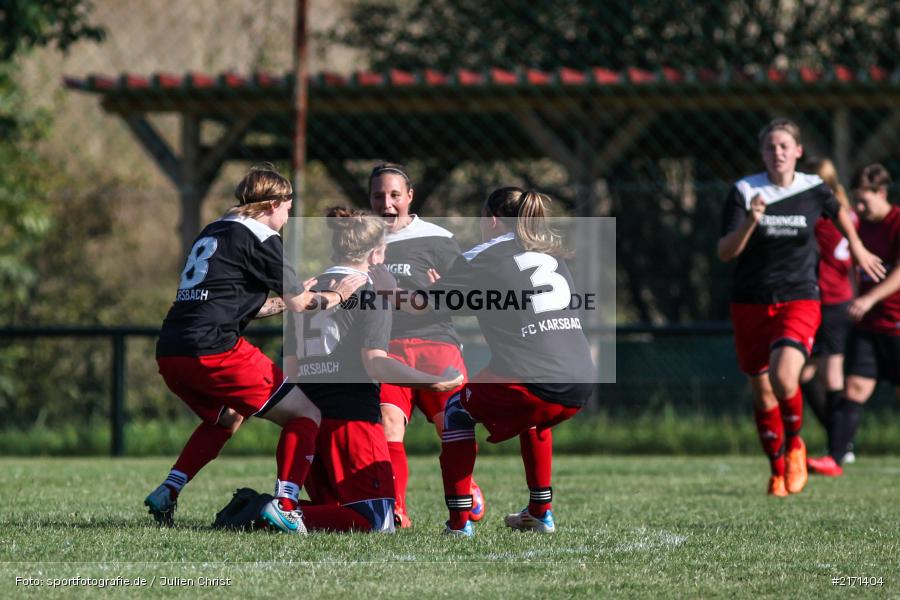 Laura Rosenberger, Fussball, 11.09.2016, Landesliga Nord, FVgg Kickers Aschaffenburg, FC Karsbach - Bild-ID: 2171404