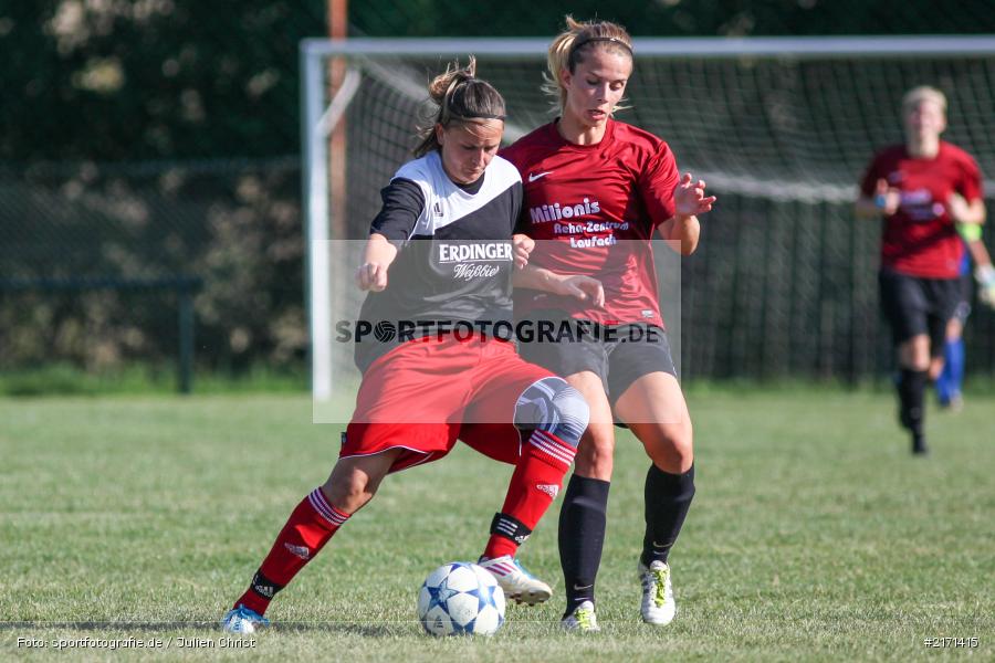 Michelle Herbeck, Vanessa Weimer, Fussball, 11.09.2016, Landesliga Nord, FVgg Kickers Aschaffenburg, FC Karsbach - Bild-ID: 2171415