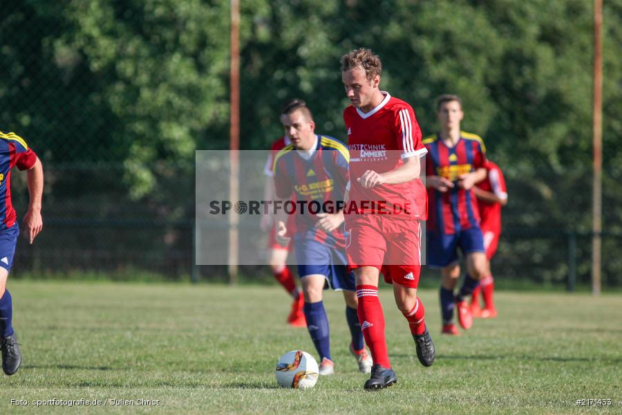 Steffen Lochmann, Fussball, 11.09.2016, Kreisklasse, BSC Aura, FC Karsbach - Bild-ID: 2171433