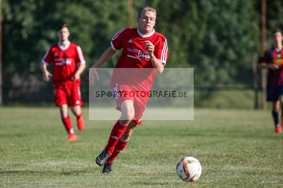 Nikolai Amthor, Fussball, 11.09.2016, Kreisklasse, BSC Aura, FC Karsbach - Bild-ID: 2171445