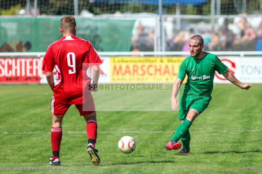 Alperen Yildirim, Nicolai Scheller, Fussball, 11.09.2016, A-Klasse, SV Maidbronn/Grammschatz II, FV Karlstadt II - Bild-ID: 2171459