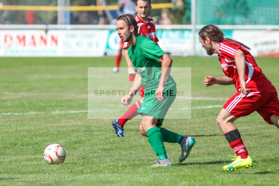 Philip Schwarz, Frank Schmauser, Fussball, 11.09.2016, A-Klasse, SV Maidbronn/Grammschatz II, FV Karlstadt II - Bild-ID: 2171477