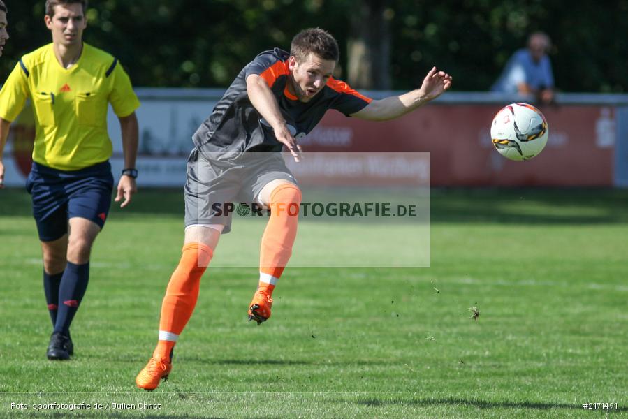 Sven Bolze, 11.09.2016, Fussball, Bezirksliga Ufr. West, TuS 1893 Aschaffenburg-Leider, FV Karlstadt - Bild-ID: 2171491
