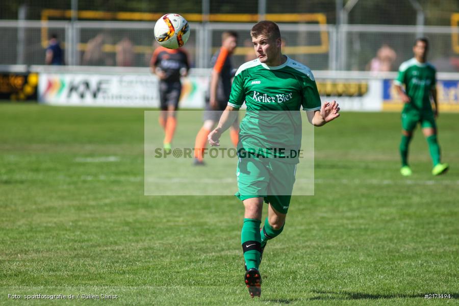 Johannes Schreiner, 11.09.2016, Fussball, Bezirksliga Ufr. West, TuS 1893 Aschaffenburg-Leider, FV Karlstadt - Bild-ID: 2171494 Johannes Schreiner, 11.09.2016, Fussball, Bezirksliga Ufr. West, TuS 1893 Aschaffenburg-Leider, FV Karlstadt - Bild-ID: 2171494