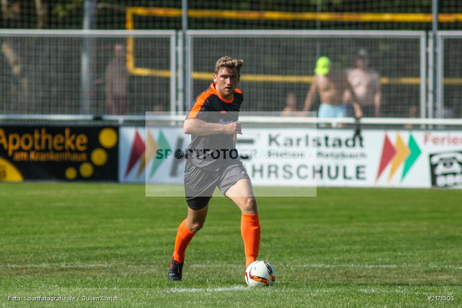 Dominik Bäckmann, 11.09.2016, Fussball, Bezirksliga Ufr. West, TuS 1893 Aschaffenburg-Leider, FV Karlstadt - Bild-ID: 2171503