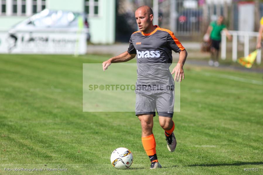 Dominik Schreck, 11.09.2016, Fussball, Bezirksliga Ufr. West, TuS 1893 Aschaffenburg-Leider, FV Karlstadt - Bild-ID: 2171512