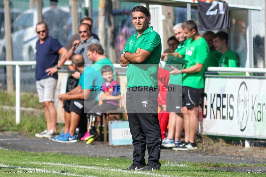 Tamer Yigit, 11.09.2016, Fussball, Bezirksliga Ufr. West, TuS 1893 Aschaffenburg-Leider, FV Karlstadt - Bild-ID: 2171520