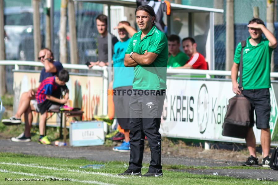 Tamer Yigit, 11.09.2016, Fussball, Bezirksliga Ufr. West, TuS 1893 Aschaffenburg-Leider, FV Karlstadt - Bild-ID: 2171522