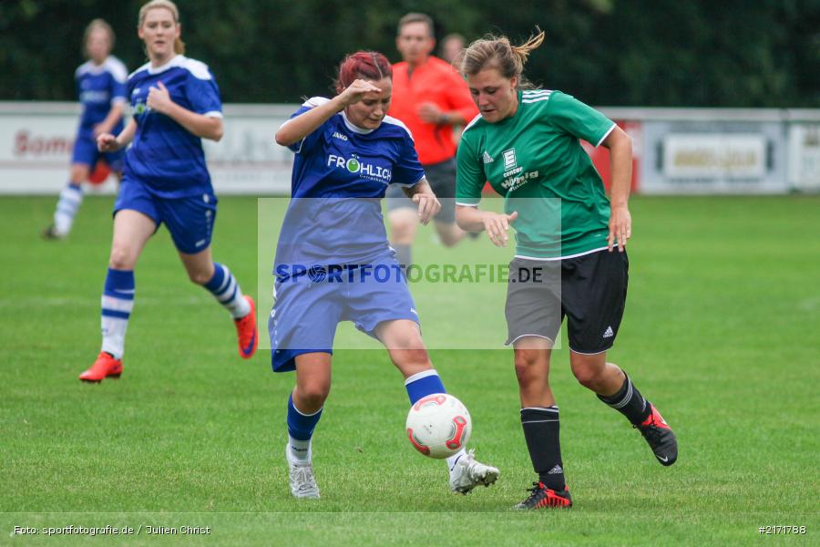 Lena Mungenast, Jessica Just, Fussball, Kreisliga 03, 18.09.2016, Damen, MSV Modlos, FV Karlstadt - Bild-ID: 2171788