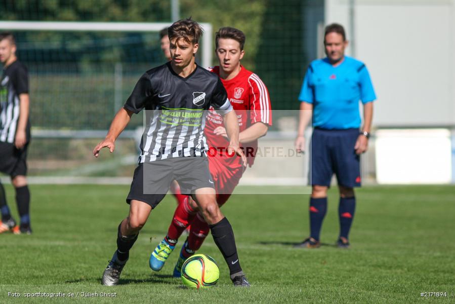 Robert Erfurt, Dominik Hehrlein, Fussball, 25.09.2016, Kreisliga Würzburg, TSV Retzbach, FV Gemünden/Seifriedsburg - Bild-ID: 2171894