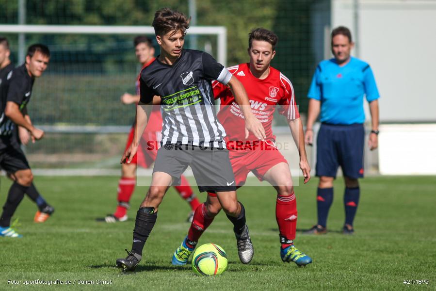 Robert Erfurt, Dominik Hehrlein, Fussball, 25.09.2016, Kreisliga Würzburg, TSV Retzbach, FV Gemünden/Seifriedsburg - Bild-ID: 2171895