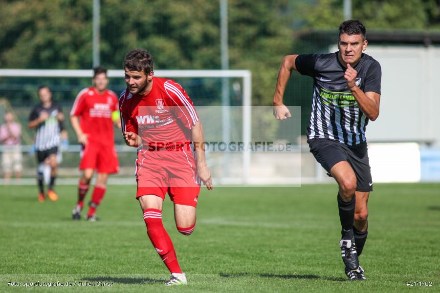 Nicolai Zull, Philip Legedza, Fussball, 25.09.2016, Kreisliga Würzburg, TSV Retzbach, FV Gemünden/Seifriedsburg - Bild-ID: 2171902