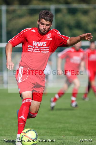 Philip Legedza, Fussball, 25.09.2016, Kreisliga Würzburg, TSV Retzbach, FV Gemünden/Seifriedsburg - Bild-ID: 2171905
