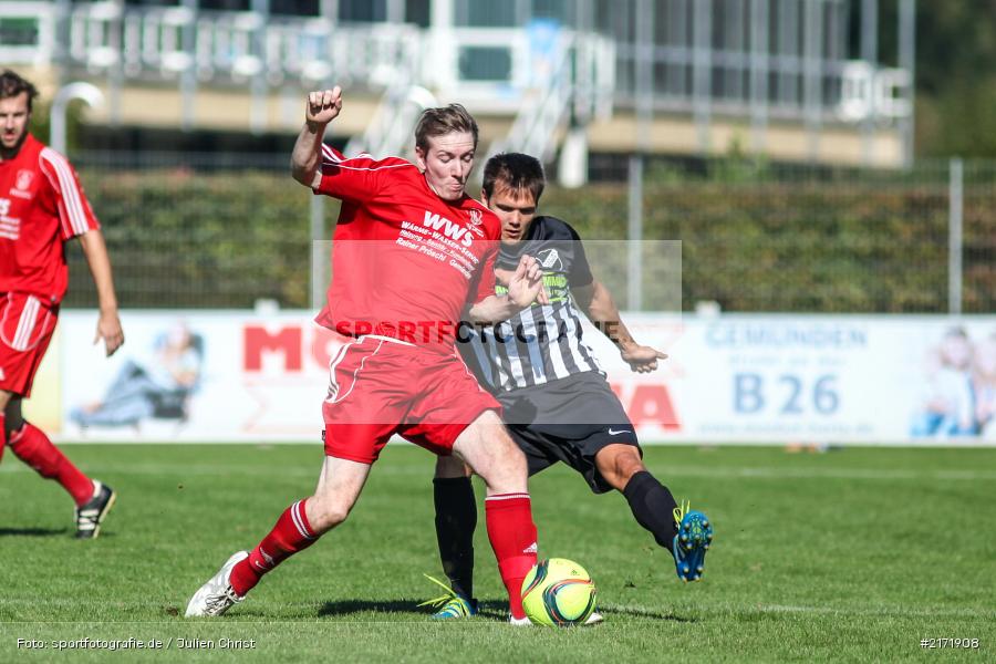 Andreas Köhler, Sebastian Kleespies, Fussball, 25.09.2016, Kreisliga Würzburg, TSV Retzbach, FV Gemünden/Seifriedsburg - Bild-ID: 2171908