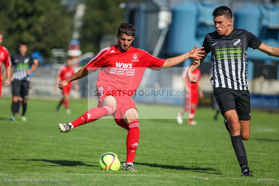 Nicolai Zull, Philip Legedza, Fussball, 25.09.2016, Kreisliga Würzburg, TSV Retzbach, FV Gemünden/Seifriedsburg - Bild-ID: 2171909