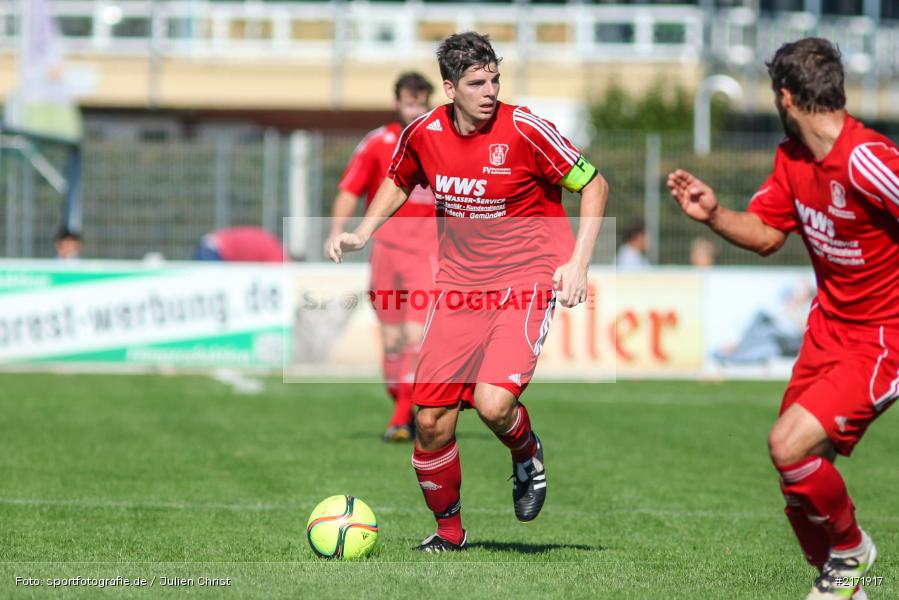 Jascha Zügner, Fussball, 25.09.2016, Kreisliga Würzburg, TSV Retzbach, FV Gemünden/Seifriedsburg - Bild-ID: 2171917