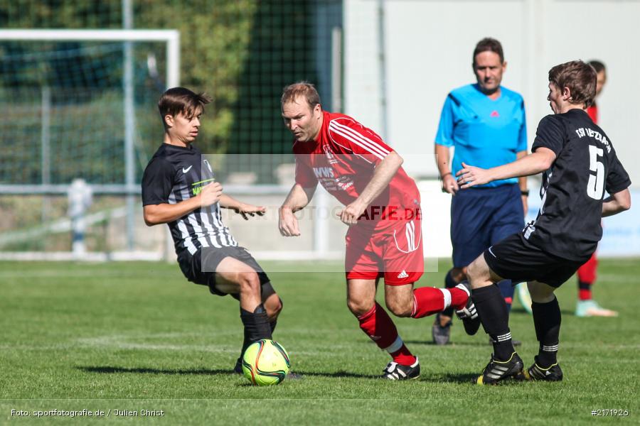 Dominik Hehrlein, Sven Kaiser, Fussball, 25.09.2016, Kreisliga Würzburg, TSV Retzbach, FV Gemünden/Seifriedsburg - Bild-ID: 2171926