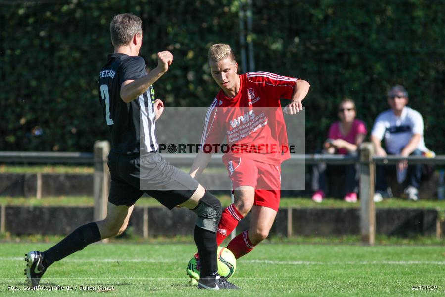 Edgar Sack, Felix Zull, Fussball, 25.09.2016, Kreisliga Würzburg, TSV Retzbach, FV Gemünden/Seifriedsburg - Bild-ID: 2171929