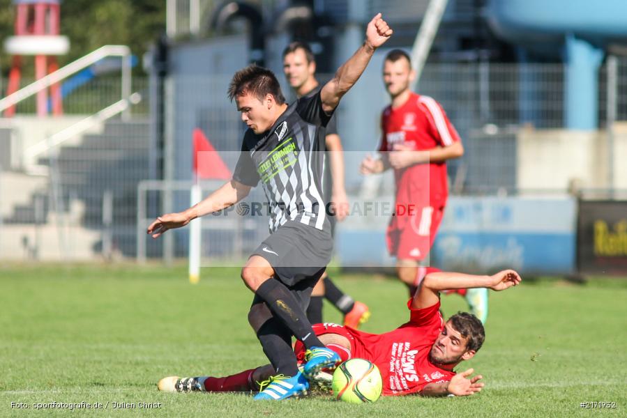 Andreas Köhler, Philip Legedza, Fussball, 25.09.2016, Kreisliga Würzburg, TSV Retzbach, FV Gemünden/Seifriedsburg - Bild-ID: 2171932