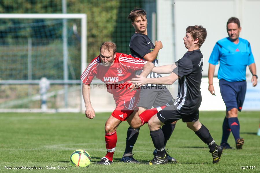 Marco Schrenker, Sven Kaiser, Fussball, 25.09.2016, Kreisliga Würzburg, TSV Retzbach, FV Gemünden/Seifriedsburg - Bild-ID: 2171937