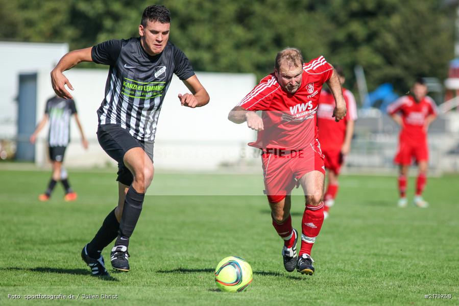 Nicolai Zull, Sven Kaiser, Fussball, 25.09.2016, Kreisliga Würzburg, TSV Retzbach, FV Gemünden/Seifriedsburg - Bild-ID: 2171938