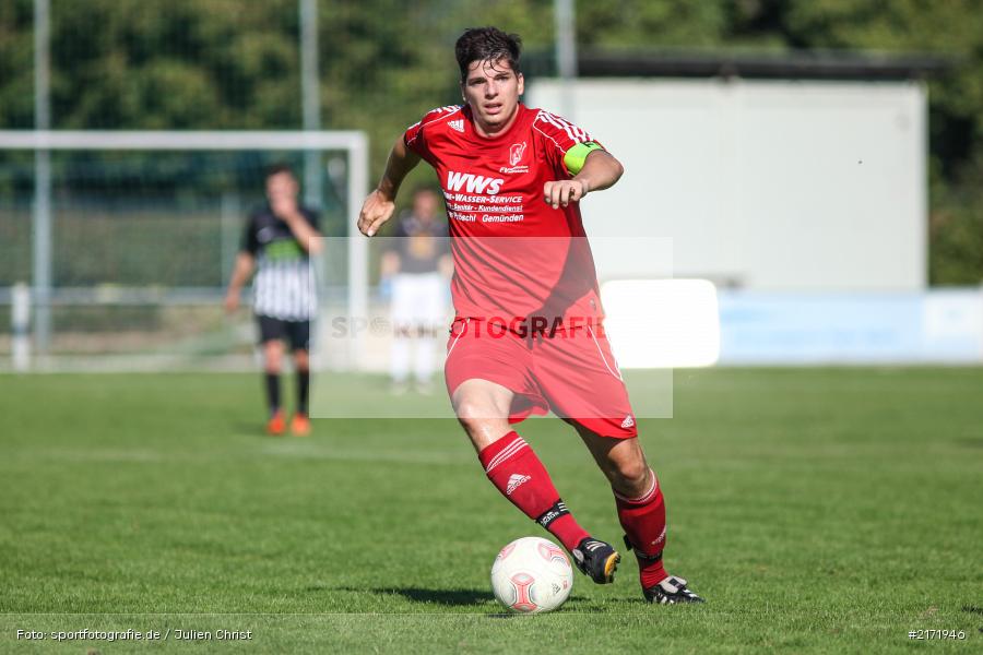Jascha Zügner, Fussball, 25.09.2016, Kreisliga Würzburg, TSV Retzbach, FV Gemünden/Seifriedsburg - Bild-ID: 2171946