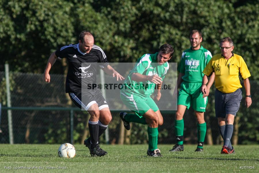 Benedikt Schlereth, Michael Brust, 25.09.2016, Kreisklasse Würzburg, Derby, FC Gössenheim, FC Karsbach - Bild-ID: 2171959