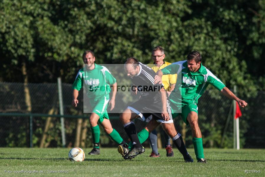 Benedikt Schlereth, Michael Brust, 25.09.2016, Kreisklasse Würzburg, Derby, FC Gössenheim, FC Karsbach - Bild-ID: 2171960