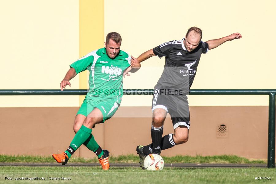 Michael Brust, Michael Knauf, 25.09.2016, Kreisklasse Würzburg, Derby, FC Gössenheim, FC Karsbach - Bild-ID: 2171962
