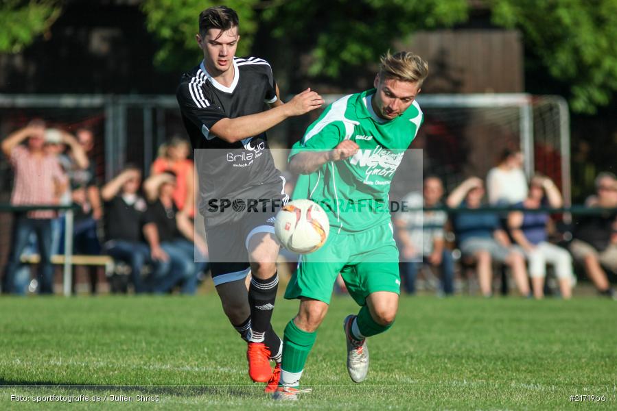 Lukas Teske, Jonas Holaschke, 25.09.2016, Kreisklasse Würzburg, Derby, FC Gössenheim, FC Karsbach - Bild-ID: 2171966