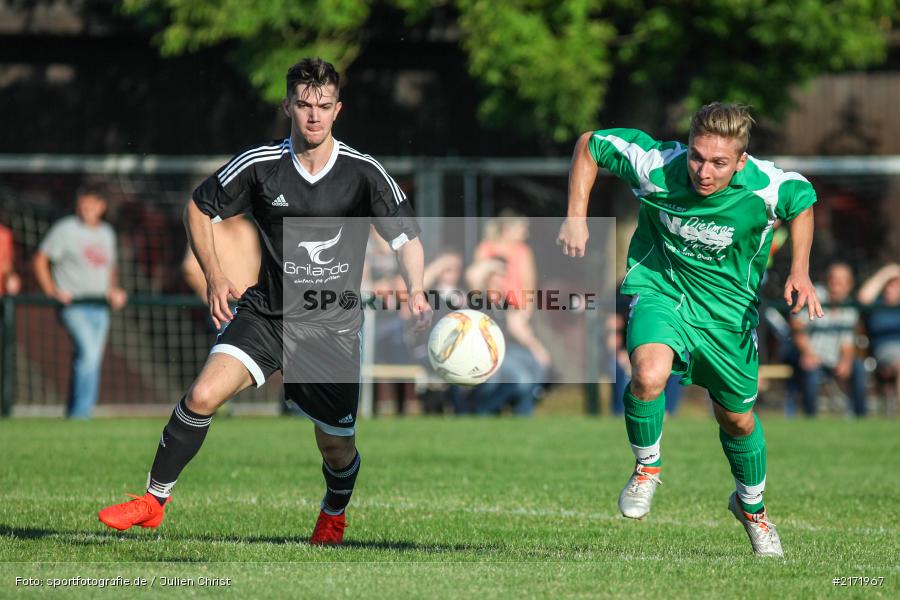 Lukas Teske, Jonas Holaschke, 25.09.2016, Kreisklasse Würzburg, Derby, FC Gössenheim, FC Karsbach - Bild-ID: 2171967