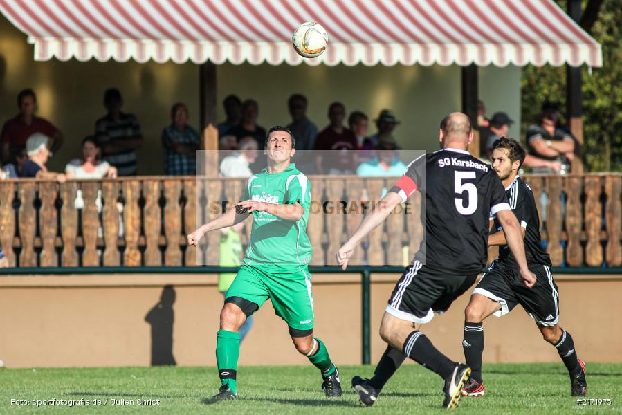 David Schydlowski, 25.09.2016, Kreisklasse Würzburg, Derby, FC Gössenheim, FC Karsbach - Bild-ID: 2171975