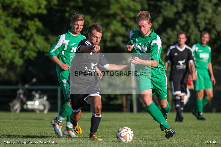 David Amtmann, Sebastian Leisgang, 25.09.2016, Kreisklasse Würzburg, Derby, FC Gössenheim, FC Karsbach - Bild-ID: 2171981