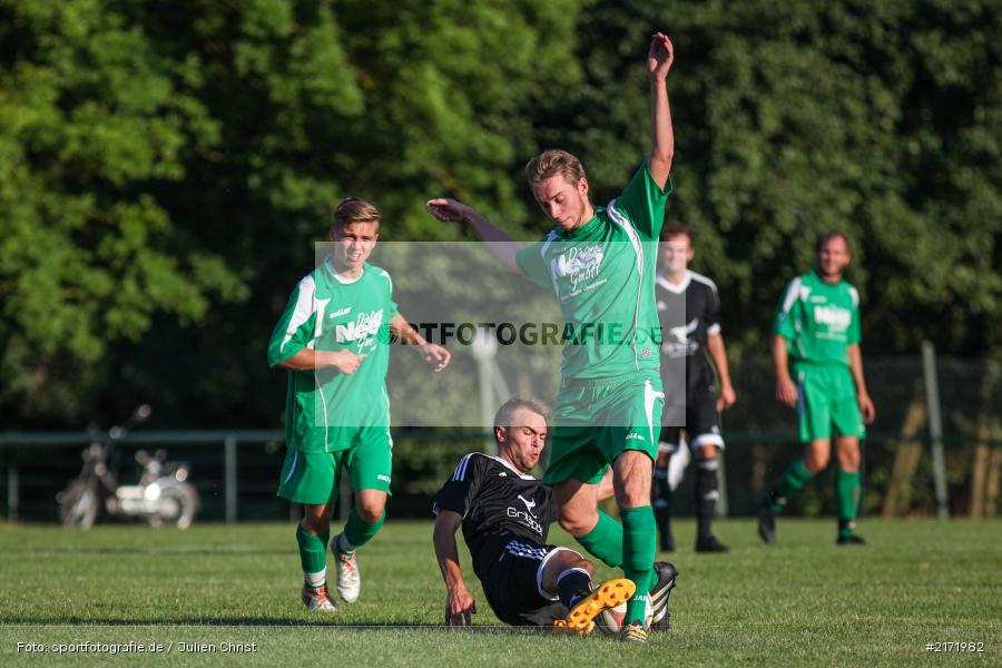 David Amtmann, Sebastian Leisgang, 25.09.2016, Kreisklasse Würzburg, Derby, FC Gössenheim, FC Karsbach - Bild-ID: 2171982