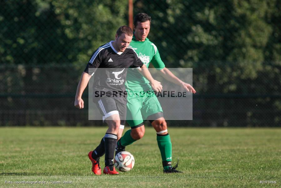Daniel Albert, David Schydlowski, 25.09.2016, Kreisklasse Würzburg, Derby, FC Gössenheim, FC Karsbach - Bild-ID: 2171988