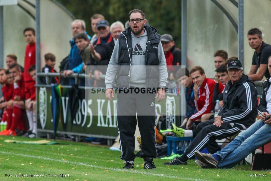 Portrait, Landesliga Nordwest, 01.10.2016, Trainer, Marco Scheder, TSV Karlburg - Bild-ID: 2172097