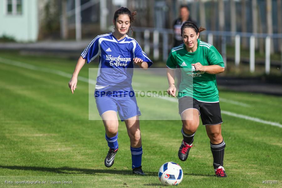 02.10.2016, Kreisliga Frauen, Fussball, SpVgg Adelsberg 2, FV Karlstadt - Bild-ID: 2172111 02.10.2016, Kreisliga Frauen, Fussball, SpVgg Adelsberg 2, FV Karlstadt - Bild-ID: 2172111