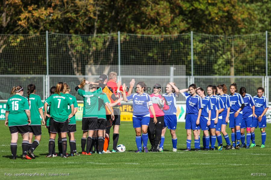 02.10.2016, Kreisliga Frauen, Fussball, SpVgg Adelsberg 2, FV Karlstadt - Bild-ID: 2172116 02.10.2016, Kreisliga Frauen, Fussball, SpVgg Adelsberg 2, FV Karlstadt - Bild-ID: 2172116